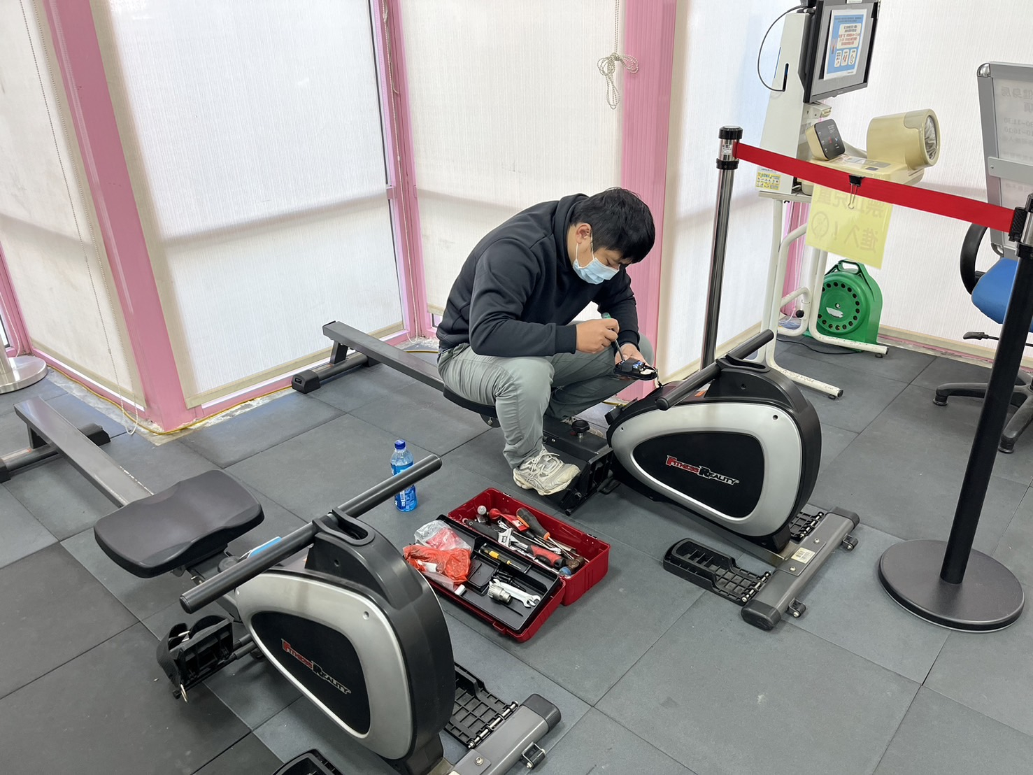 114年1月7日不老健身房運動器材定期保養維修 相本