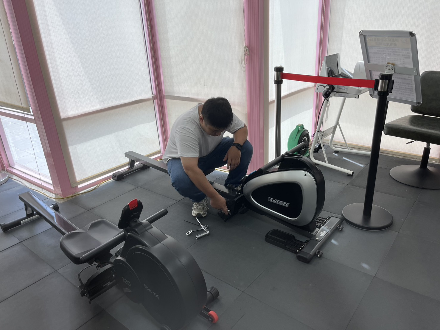 115年7月1日進行不老健身房器材保養維護 相本